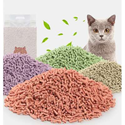 Pea and Corn deodorization rapid coagulation cat sand natural food grade plant tofu cat litter